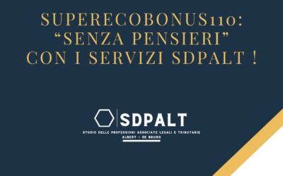 Superecobonus: servizi SDPALT